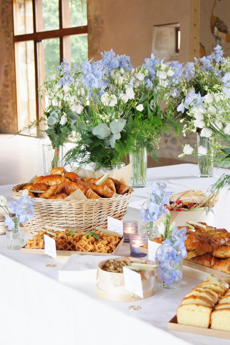 photo brunch, plateau de crudités